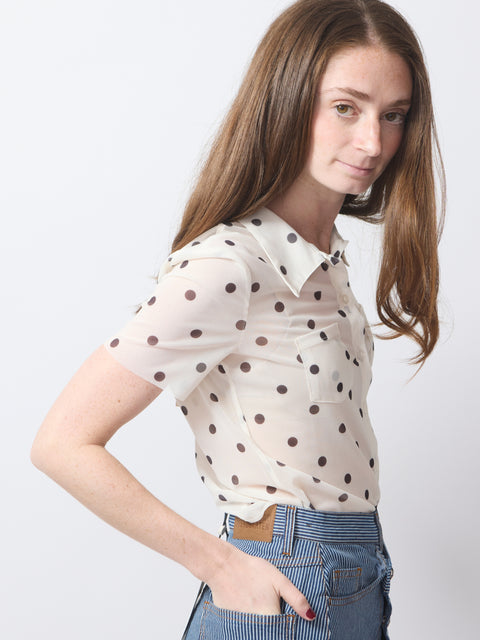 Jonie, Egret Creme Dot