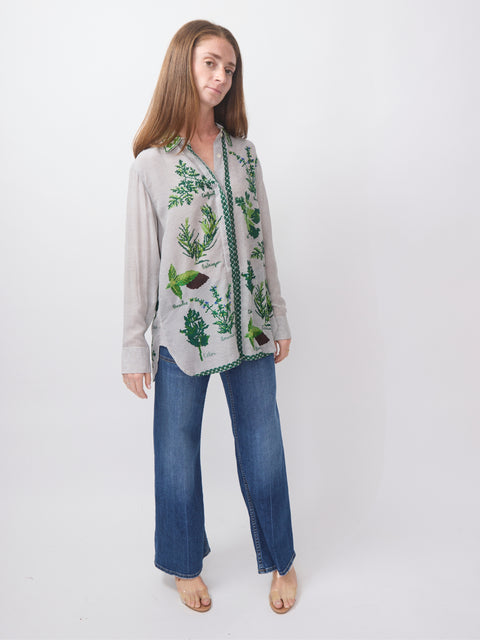 The Assia Shirt, Green