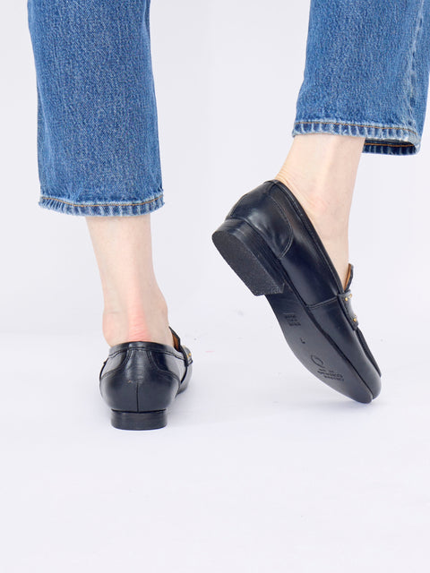 Jacksonette 200 Loafer, Black PB Brass & Nickel Art