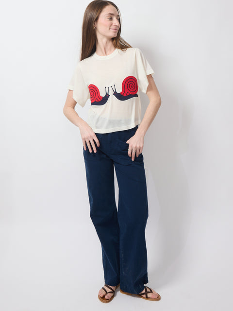 Snail Boobs Tommy tee