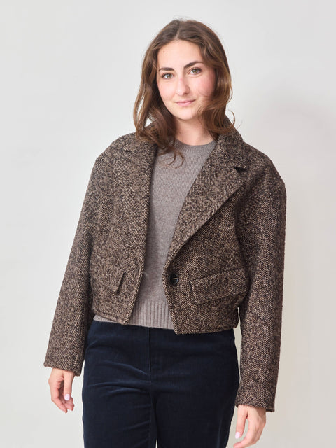 Ria Jacket, Herringbone