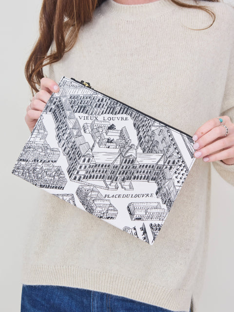 Louvre Pochette, noir