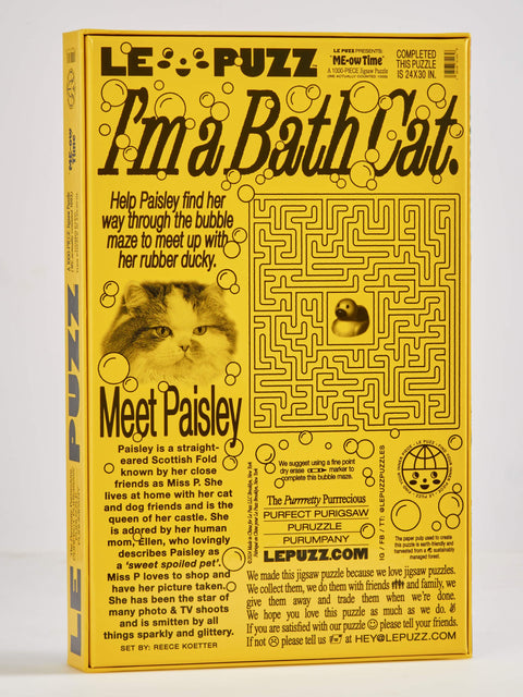 Me-ow Time, 1000-piece puzzle