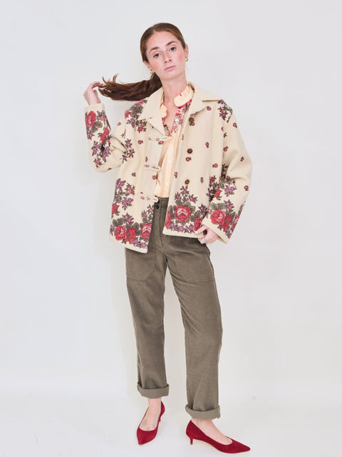 Western Jacket,  White Rosebush