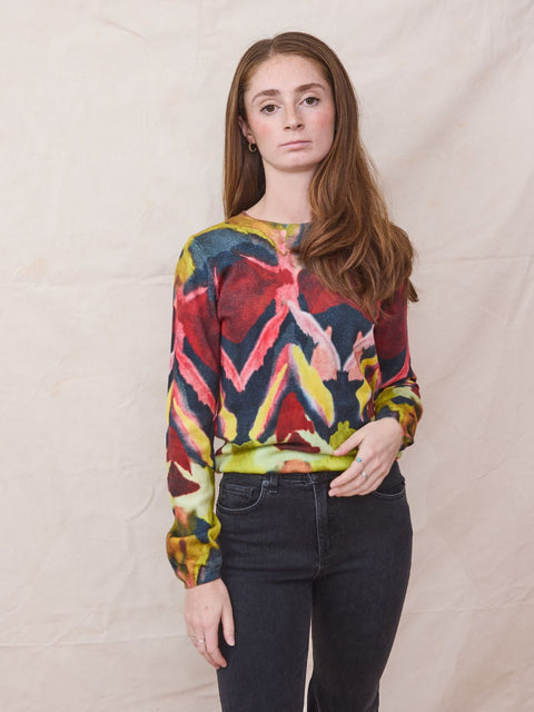 Olimpia Sweater, Red Mustard