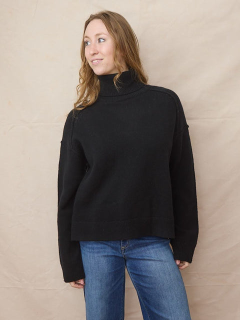 Melian Jordan Turtleneck, black