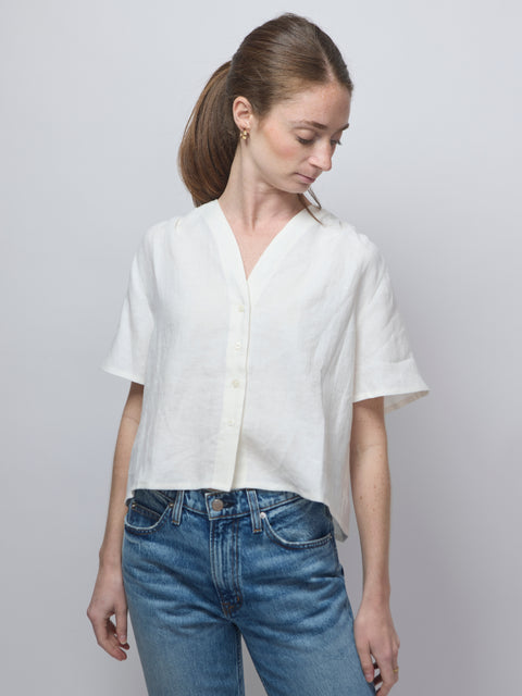 Ceci Top, white