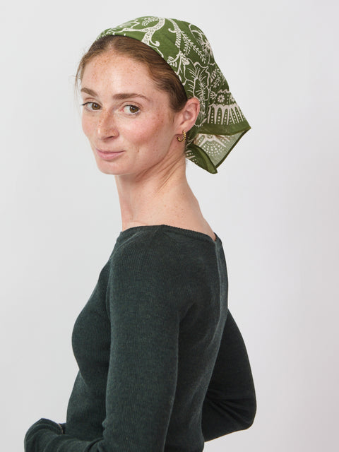 Cotton Ramble Bandana, Cactus