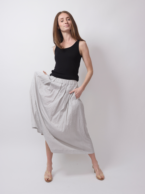 Sana Sheer Tank, black