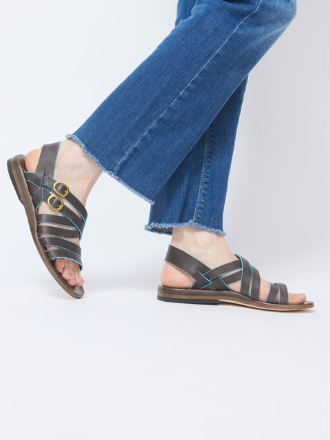 Ricciani, brown/blue
