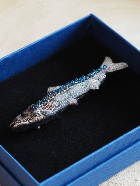 Sardine Brooch