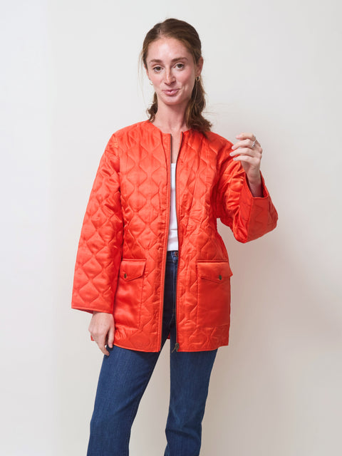 Quilted Liner Parka, Army