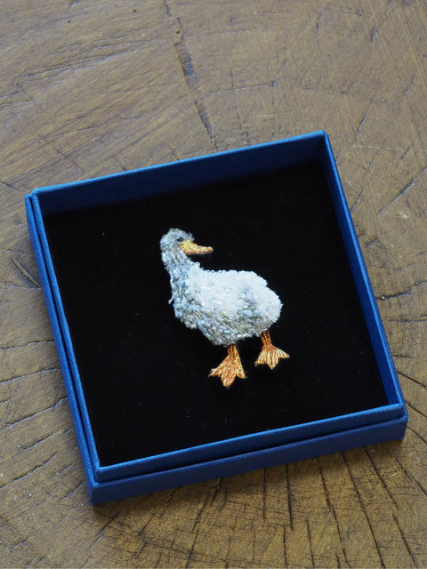 Lucky Duck Brooch