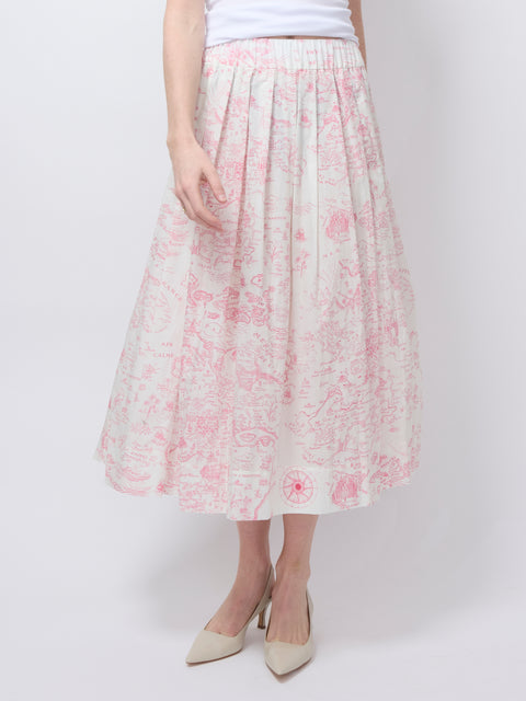 Venise, Carte Rose Ecru