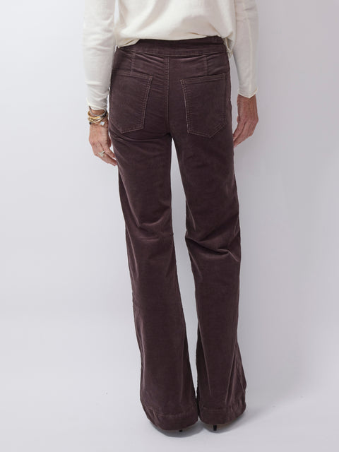 Brighton Wide Leg Cord, Chocolate