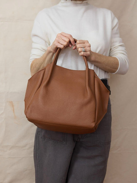 Zoe Tote, Caramel