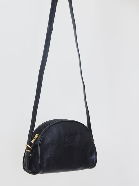 Half-Moon Crossbody, Black