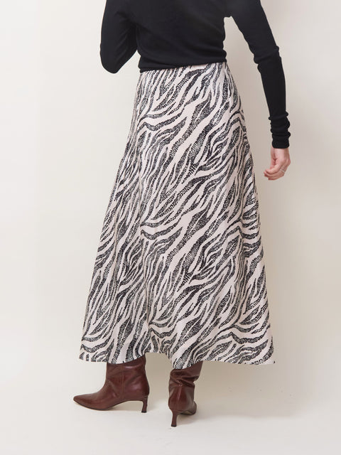 Bowie Mara Midi Skirt, Ecru