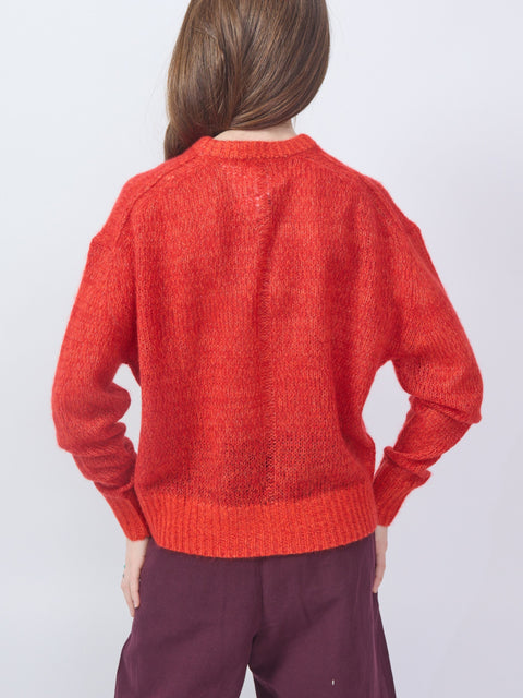 Tissue Weight Sweater, Tigerlily