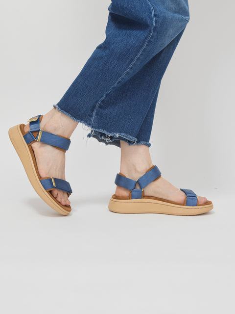 Line Sandal, Old Denim