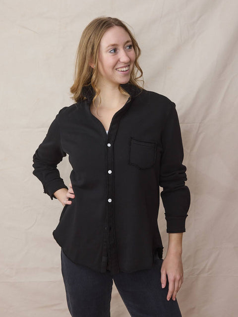 Eileen, Black Triple Fleece