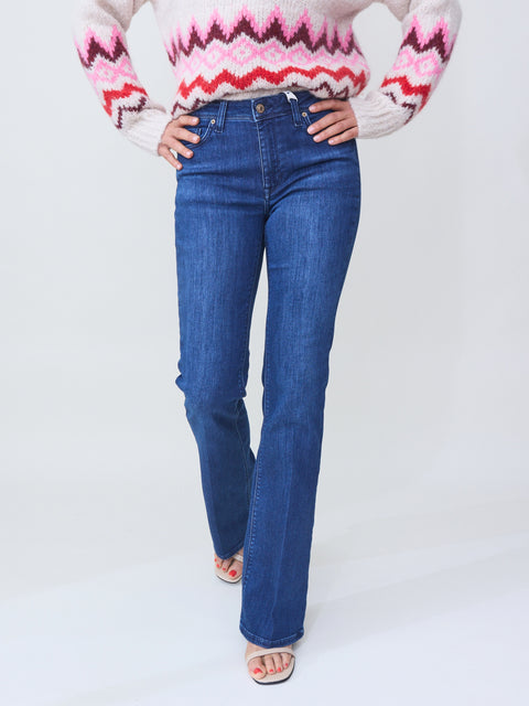 Vic Flare, dark blue ring stretch