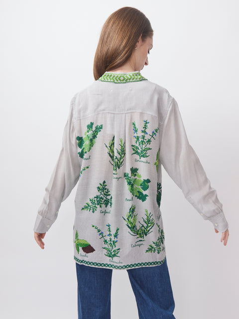 The Assia Shirt, Green