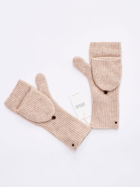 Flip Flop Mittens, Dune