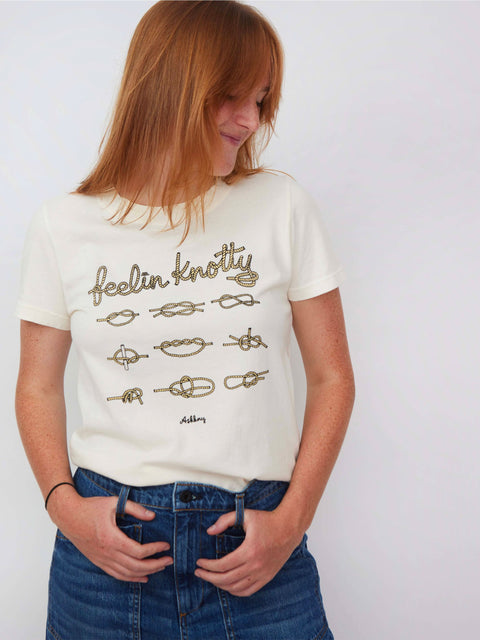 Classic Printed Tee, Knotty