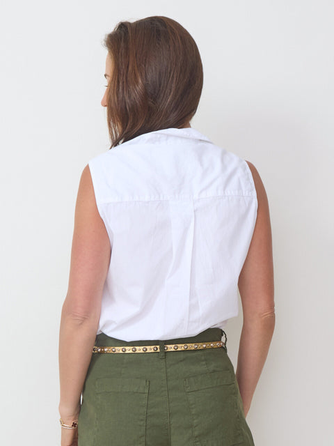 Fiona, White Poplin