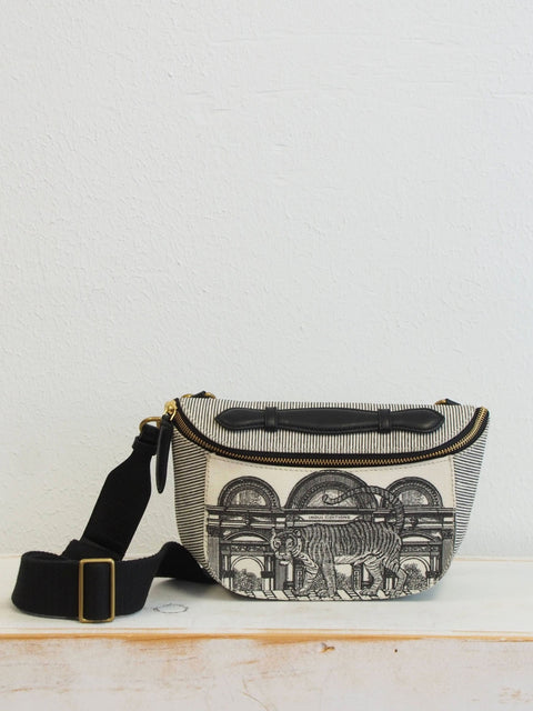 Mirage Belt Bag, Noir et Blanc