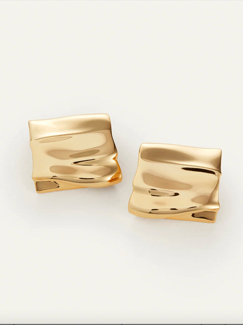 Sundra Earrings, gold