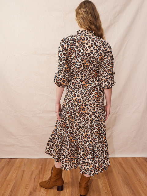 Astrid Dress, Cheetah