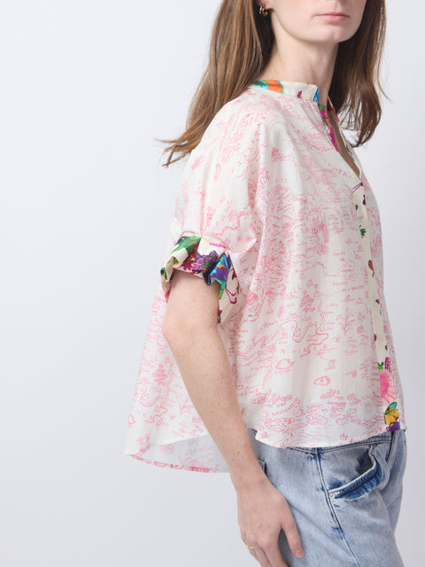 Sultana, Carte Rose Ecru