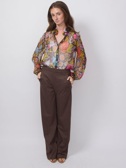 Palina Long, Dark Brown Graphical
