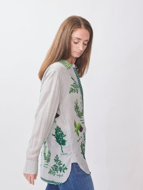 The Assia Shirt, Green