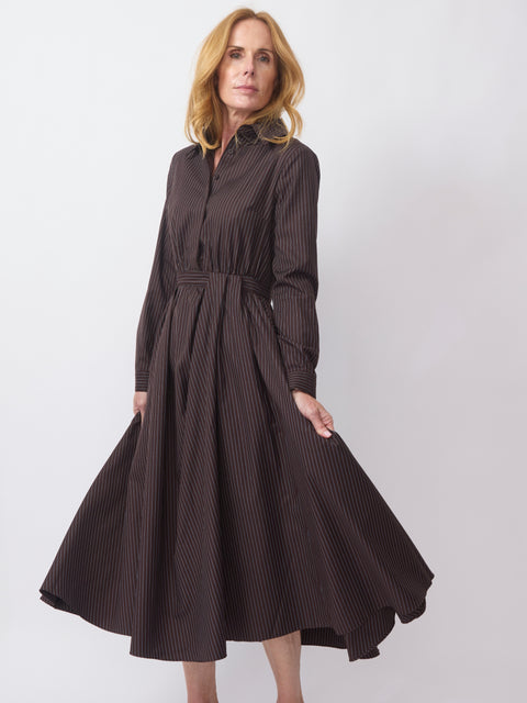 Nip/Tuck Dress, Espresso
