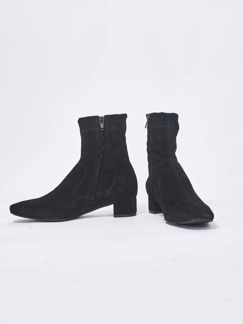Encina Stretch Suede, Black