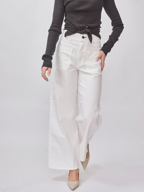 Sailor Cropped, Ivory