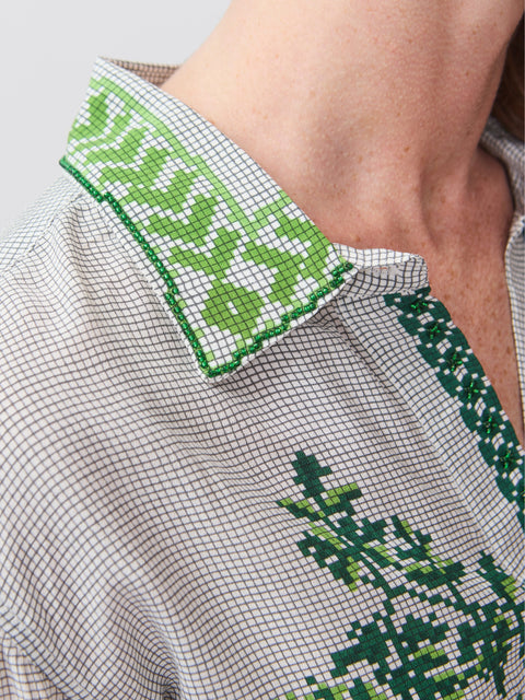 The Assia Shirt, Green