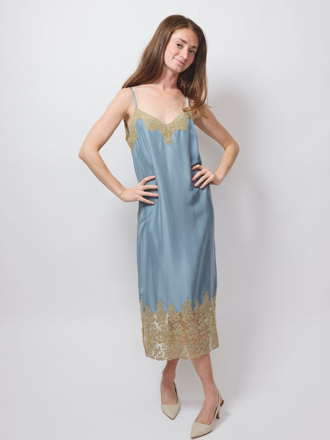 Legacy Dress, Faded Blue