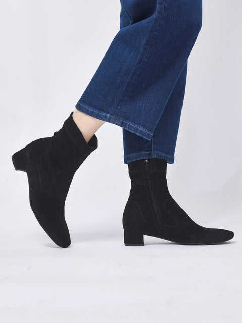 Encina Stretch Suede, Black