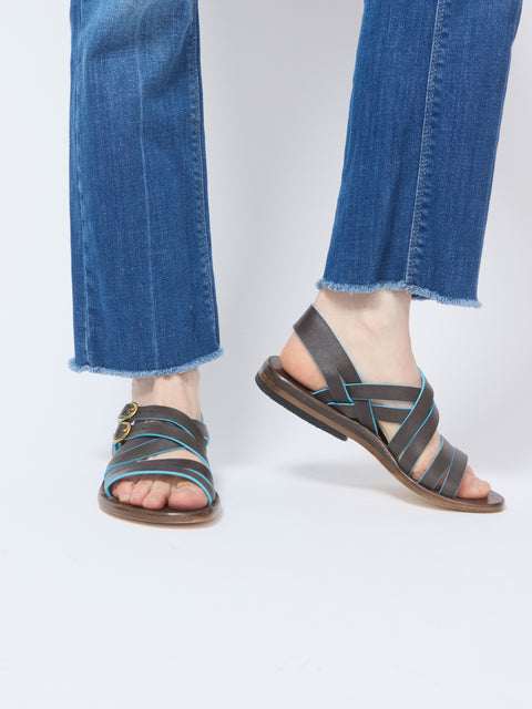 Ricciani, brown/blue