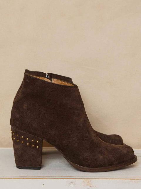 Mavi Boot, Chocolate/Brass