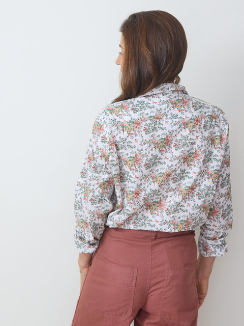 Eileen, Pink Bird Floral