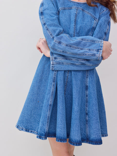 baum und pferdgarten denim dress ALMINA DRESS