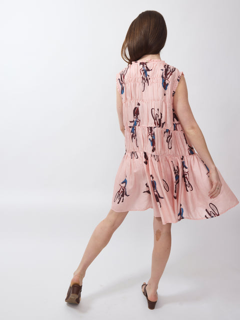 Julie Parisien Pedal Dress, Light Pink