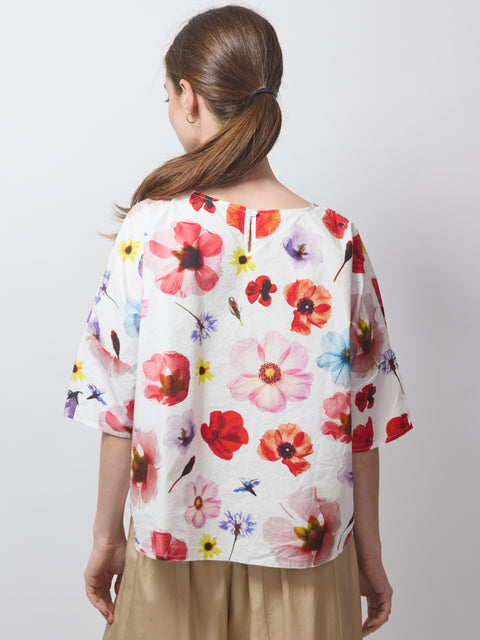 Shirt Skylar, flowers