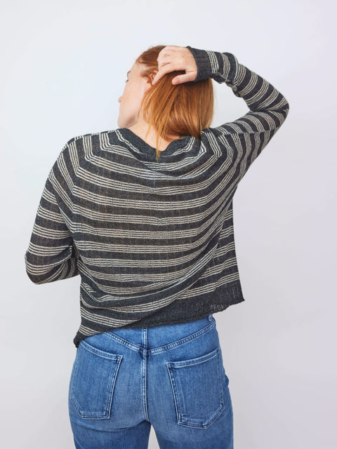 Maglia Stripes, Anthracite