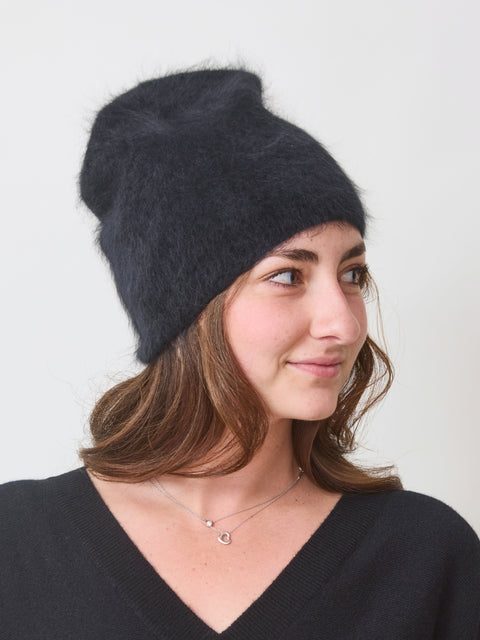 Brushed Beanie, black